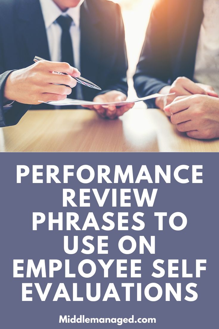 How To Provide Feedback On Employee Self Assessment Comments - Middle ...